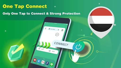 Yemen VPN Proxy - Light Speed VPN screenshot 1