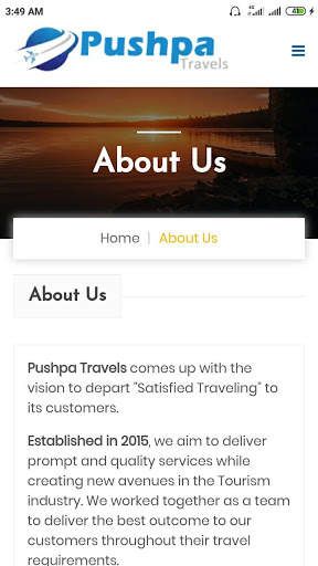 Pushpa Travels screenshot 2