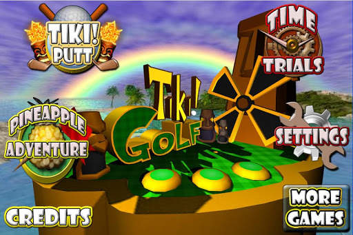 Tiki Golf 3D FREE screenshot 1