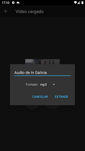 Extraer audio de vídeo screenshot 3
