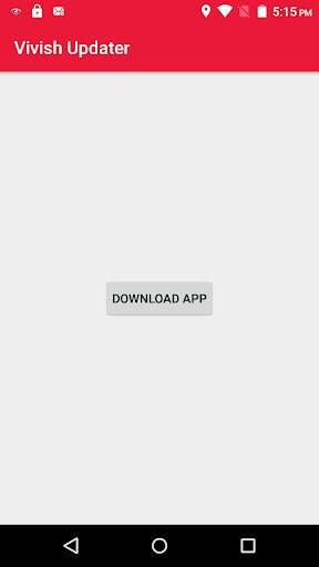 Vivish app updater screenshot 1
