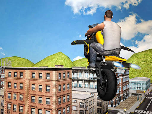 Fliegen Moto Racer 3D screenshot 14