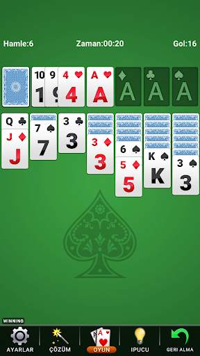 Solitaire: Klasik Kart Oyunu screenshot 3