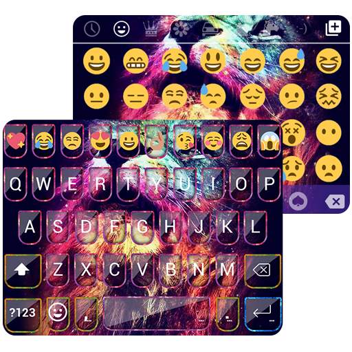 Galaxy Lion King Emoji Keyboard 1.0.6