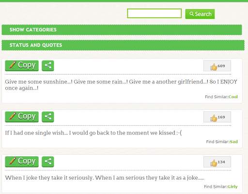 Everyday Status and Quotes screenshot 5