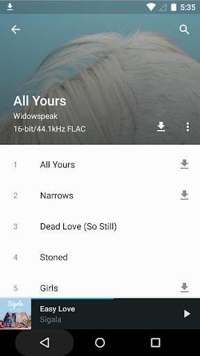 7digital Music per Android screenshot 7