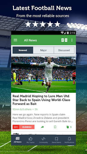 Football News - Soccer Breakin 1 تصوير الشاشة