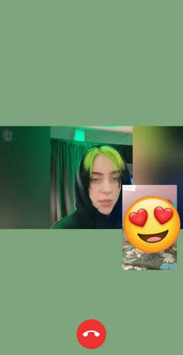 fake video call from Billie Eilish screenshot 2