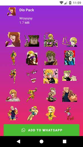 JOJO Stickers screenshot 4
