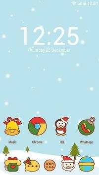 Merry Christmas Launcher Theme screenshot 2