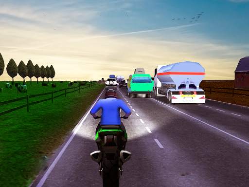City Bike Racing 3D screenshot 1