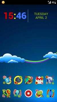Next Launcher Theme Colorful screenshot 1