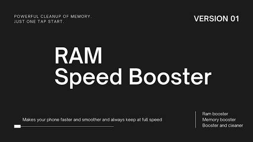 RAM Speed Booster screenshot 1
