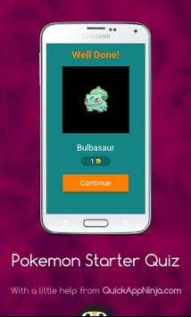 Pokemon Starter Quiz screenshot 2