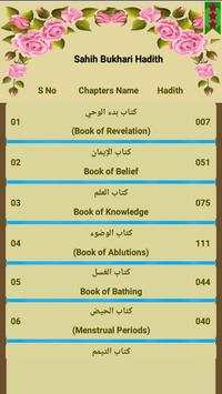 Sahih Bukhari Hadith Urdu English Arabic screenshot 2