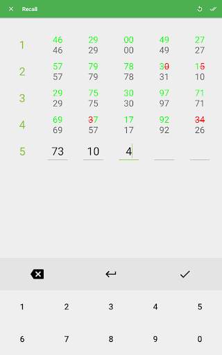 Memory Ladder - Numbers Trainer скриншот 8