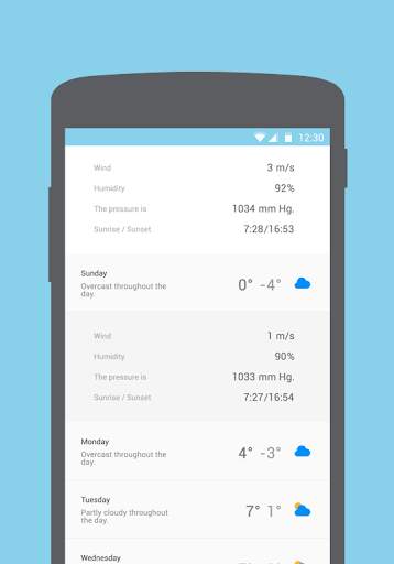 Weather скриншот 3