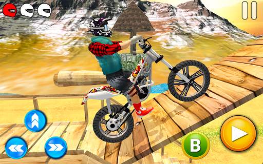 Tricky Bike Racing With Crazy Rider 3D screenshot 9