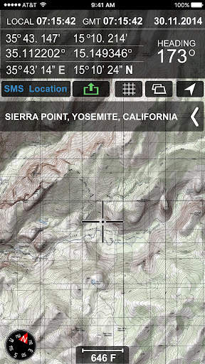 Compass GPS Pro  Military Compass with camera screenshot 3