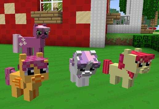 Unicorn Pony Mod for Minecraft screenshot 1