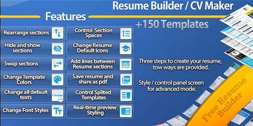 Resume builder  - CV maker screenshot 1