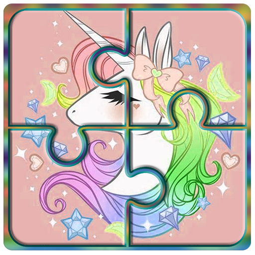 Unicorn Party Jigsaw Puzzle Game icon