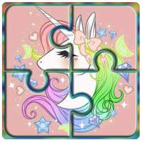 Unicorn Party Jigsaw Puzzle Game logo