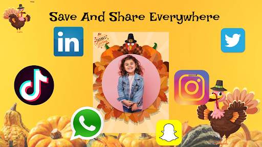 Thanksgiving Card Photo Editor screenshot 7