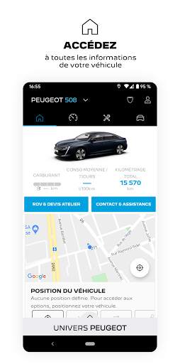 MYPEUGEOT APP screenshot 1