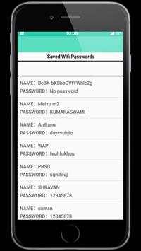 Show Saved Wifi Password screenshot 1