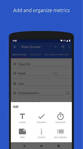 Robot Scouter - FRC Scouting скриншот 6