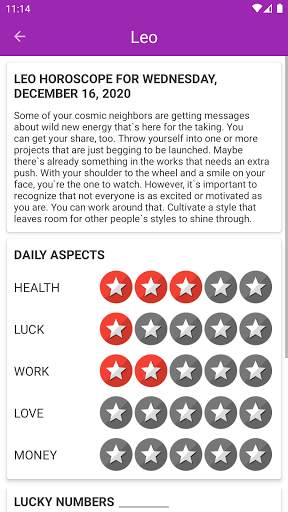 Horoscope - Daily, Weekly, Monthly, Yearly   Wear screenshot 2