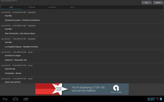 Sport TV screenshot 5