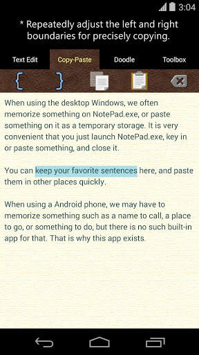 Just Notepad for Android screenshot 3