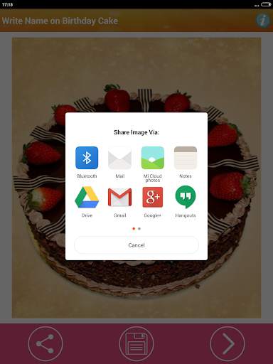 Write Name on Birthday Cake скриншот 16