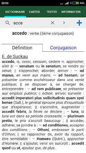 Tabula Lite : Dictionnaire latin screenshot 1