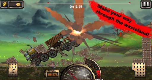 Monster Car Hill Racer 2 स्क्रीनशॉट 11