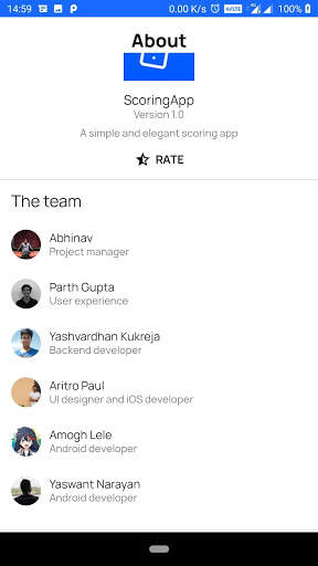Scoring App - VIT Vellore screenshot 4