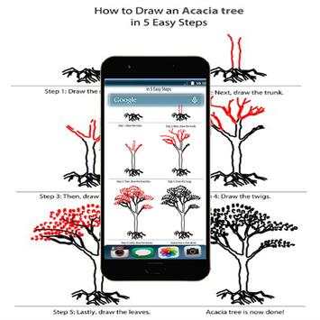 How To Draw Tree Step By Step screenshot 2