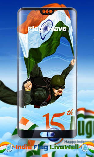 India Flag Wave HD Live Wallpaper screenshot 7