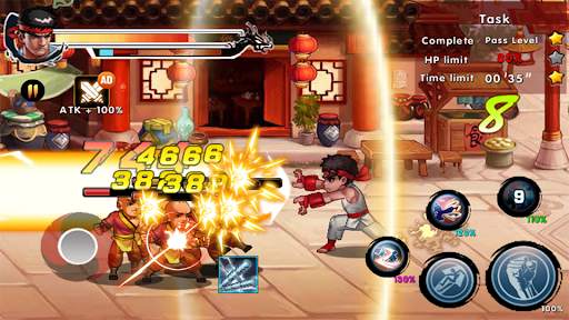 Street Combat Fighting - Kung Fu Attack 4 screenshot 1
