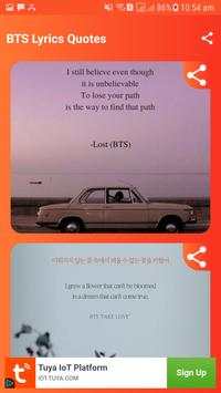 bts lyric quotes with photos screenshot 4
