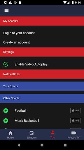 SMU Athletics screenshot 3