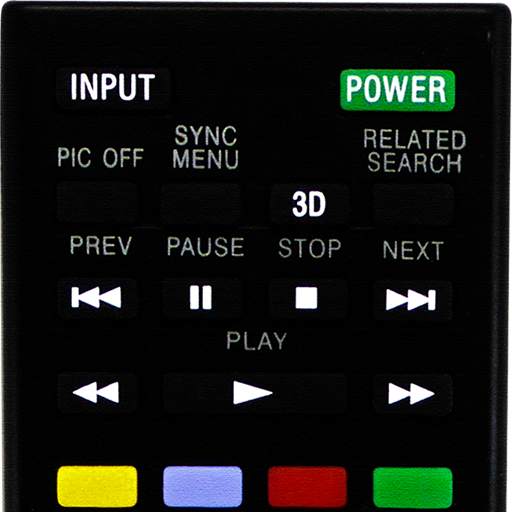 Remote Control For Sony TV 8.8.7.2