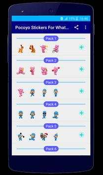 Pocoyo Stickers For WhatsApp-WAStickerApps Cartoon screenshot 2