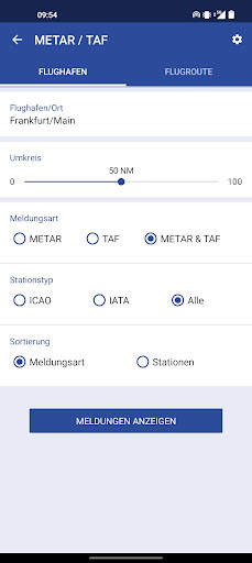 DWD FlugWetter screenshot 5