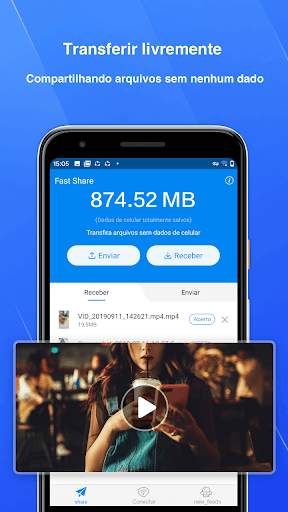 Fast Share - Transfer. de arquivos e Wi-Fi grátis screenshot 1