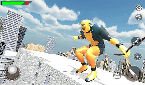 Super Rope Hero Gangster - Grand Crime City Game screenshot 7
