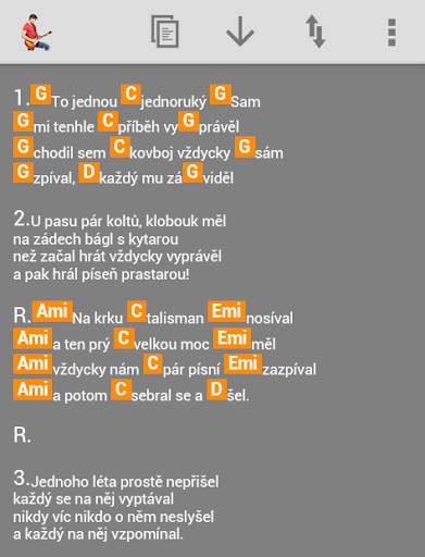 Miraf SongBook screenshot 3