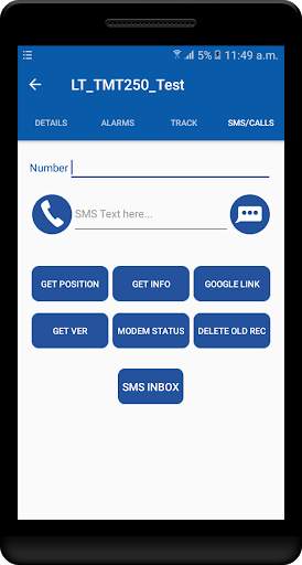 Mini Tracker Application स्क्रीनशॉट 2